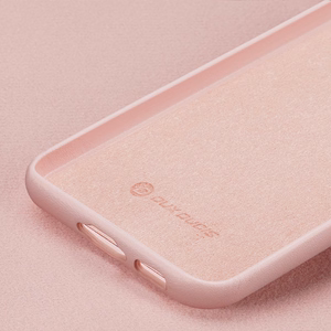 Dux Ducis Grit dėklas Samsung Galaxy S23+ eleganti dėklas iš dirbtinės odos rožinė