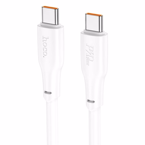 Кабель Hoco X93 60W USB-C на USB-C 2.0m белый