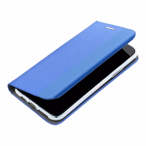 SENSITIVE knygutės dėklas XIAOMI Redmi Note 15 5G mėlynas