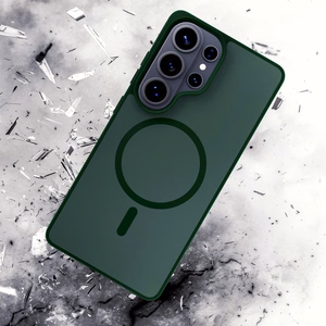 Samsung Galaxy S26 Ultra - 3mk Smoke MagCase Green