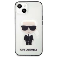 Karl Lagerfeld Iconik Karl Dėklas iPhone 13 mini - Skaidrus