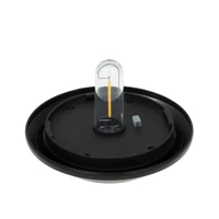 Forever Light Solar LED Lamp Steel Post SUNARI FLS-30 black