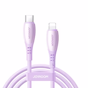 Joyroom S-A59 Vibrant Series 30W USB-C - Lightning laidas 1.2m - violetinis
