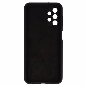 Silicone Lite dėklas telefonui Samsung Galaxy A13 4G juodas