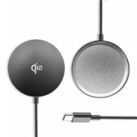Wozinsky 15W belaidis Qi2 indukcinis įkroviklis - juodas