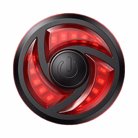 Superfire BTL02 galinis dviračio žibintas, USB, 330 mAh, 3 režimai