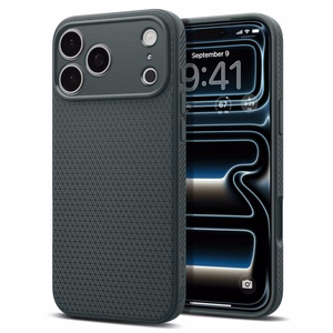 Spigen Liquid Air dėklas iPhone 18 Pro Max / 17 Pro Max, žalias