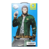 LCD apsauginis stikliukas 5D Mr. Monkey Glass (Strong Matte) Apple iPhone 12 Pro Max juodas