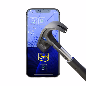 Закалённое стекло для iPhone 13 mini гибридное flexi 7H серии 3mk FlexibleGlass