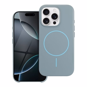 Blizgus magnetinis dėklas telefonui, suderinamas su MagSafe, skirtas IPHONE 17, mėtų spalvos