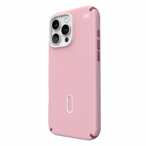 Speck Presidio2 Pro dėklas su MagSafe ir ClickLock, skirtas iPhone 16 Pro Max, „Wednesday Pink/Boysenberry Purple“