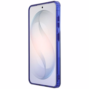 raudonas BULL dėklas SAMSUNG S26 RBHMS26S24HGDSV (Magnetic Double Layer PC Blended Lines) tamsiai mėlynas