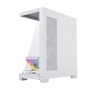 MODECOM kompiuterio korpusas VOLCANO STELLAR PLUS ARGB MIDI 5F Balta