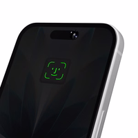 Puro privatumo grūdinto stiklo apsauginis stiklas iPhone 17 / iPhone 17 Pro / iPhone 16