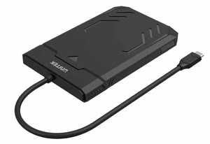 Unitek Y-3036A - DiskGuard Raiden 2.5" USB-C į SATA III 2.5" HDD/SSD kietojo disko dėklas