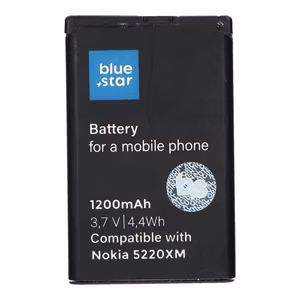 Аккумулятор для Nokia 5220 XM / 5630 XM / 6303 / 6730 / 3720 / C3 / C5-00 / C6-01 1200 mAh Blue Star Premium