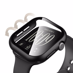 Tech-Protect Defense Black & Clear 2-Pack Case for Apple Watch 42 mm