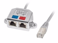 Lanberg adapteris lan rj45/2x rj45 ftp skirstytuvas ad-0026-s