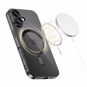 Tech-Protect MagFlex Magnetinis dėklas telefonui iPhone 17 - skaidrus juodas