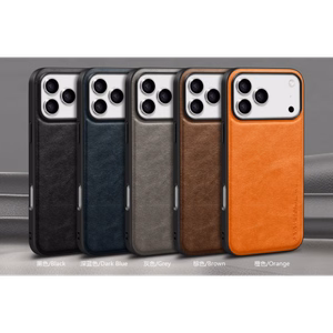 Telefono dėklas X-Level „Earl III Collection“ skirtas Apple iPhone 17 oranžinis