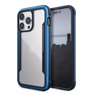 Raptic X-Doria Shield dėklas iPhone 14 Pro Max šarvuota mėlyna danga