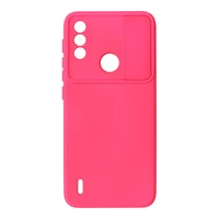 Camshield Soft dėklas telefonui Motorola Moto E7 Power/E7i Power rožinis