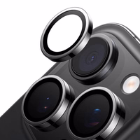 Lensguard kameros stiklas iPhone 16 Pro (juodas)