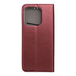 SMART MAGNETO knygos dėklas HONOR 400 Lite bordo