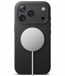 Ringke MagSafe silikoninis dėklas, skirtas iPhone 18 Pro Max – juodas