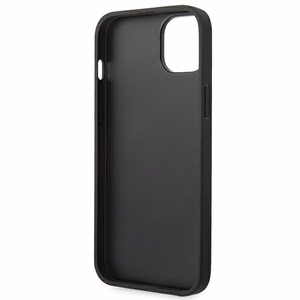 Karl Lagerfeld KLHCP14MPGKLSKW iPhone 14 Plus 6.7 "kietas dėklas rudas / rudas Monograma Juostelė