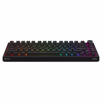 Savio ASTRAL BLACK JADE klaviatūra Žaidimams USB QWERTY JAV tarptautinė versija Juoda