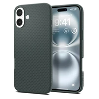 Spigen Liquid Air dėklas telefonui iPhone 16 - žalias