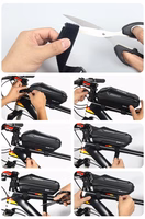 WILDMAN Dviračio krepšys ES5 vandeniui atsparus 1L