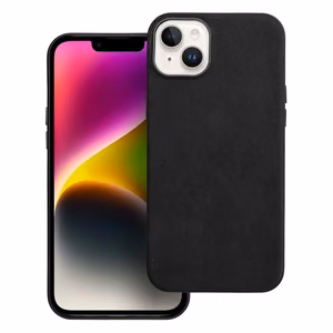 Case for iPhone 14 PLUS Woven Mag Cover compatible with MagSafe black