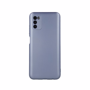 Metallic case for Samsung Galaxy A35 5G light blue