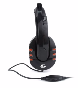Gembird GHS-402 проводные игровые наушники чёрный