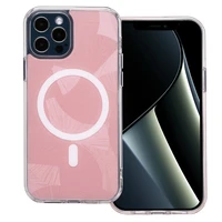 Flash Mag dėklas for iPhone 12 / 12 Pro 6,1" rožinis