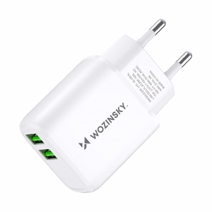 Įkroviklis Wozinsky (CUWCW) (2xUSB 2.4A) baltas