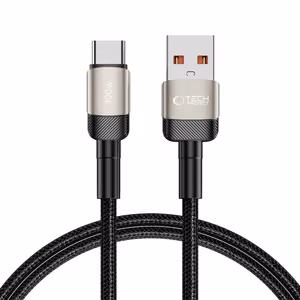 Tech-Protect UltraBoost Evo кабель USB-C USB-A 100W 5A 1м - титановый