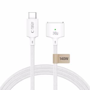 Tech-Protect MMC01 Ultraboost USB-C / USB-C MagSafe 3 140W 200cm кабель MacBook - белый