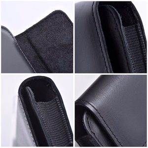 ROYAL universalus horizontalus odinis diržo dėklas dydis 2XL SAMSUNG A21s / S20 ULTRA / S21 ULTRA / A70 / A71 / XIAOMI REDMI 9 / HUAWEI P SMART PRO juodas