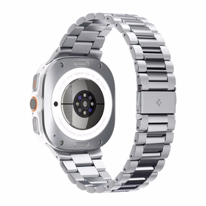 Spigen Modern Fit Band metalinis dirželis Samsung Galaxy Watch Ultra 47 mm, sidabrinis