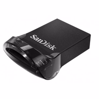 SanDisk Ultra Fit USB atmintukas 128 GB USB A tipo 3.2 Gen 1 (3.1 Gen 1) Juoda
