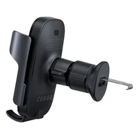 Belaidis automobilinis laikiklis su įkrovimu Baseus MilkyWay Pro 15W (juodas)