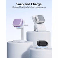 ESR Orbit Halolock MagSafe dėklas AirPods Pro - violetinė