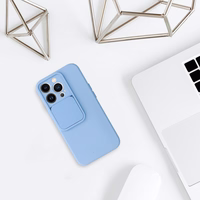 Camshield Soft dėklas telefonui Iphone 13 Pro šviesiai mėlynas