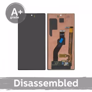 Ekranas skirtas Samsung N970 Note 10 su rėmeliu / Aura Black / (10/10 naudotas)