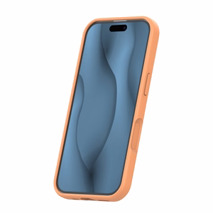 Silicone Thin Mag dėklas iPhone 17 6,3" karamelė