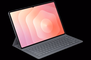 DX930UB Book Cover Keyboard Slim Samsung Galaxy Tab S11 Ultra, juodas