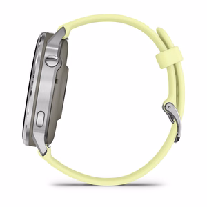 Išmanusis laikrodis Garmin Venu 4 45mm sidabrinis/citrinos